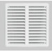 Haco Szellőzőrács állítható fedővel VM 150 x 150 KS fehér