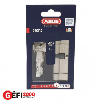 ABUS D10   40/40 zárbetét   5 fúrt kulcsos, törésvédett, vészfunkciós